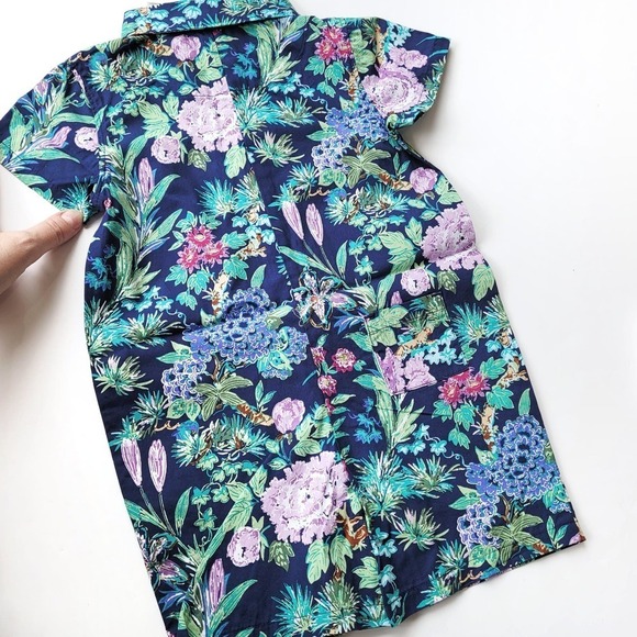 New Janie & Jack 12-18 Months Floral Button Up Romper NWT - Picture 2 of 5